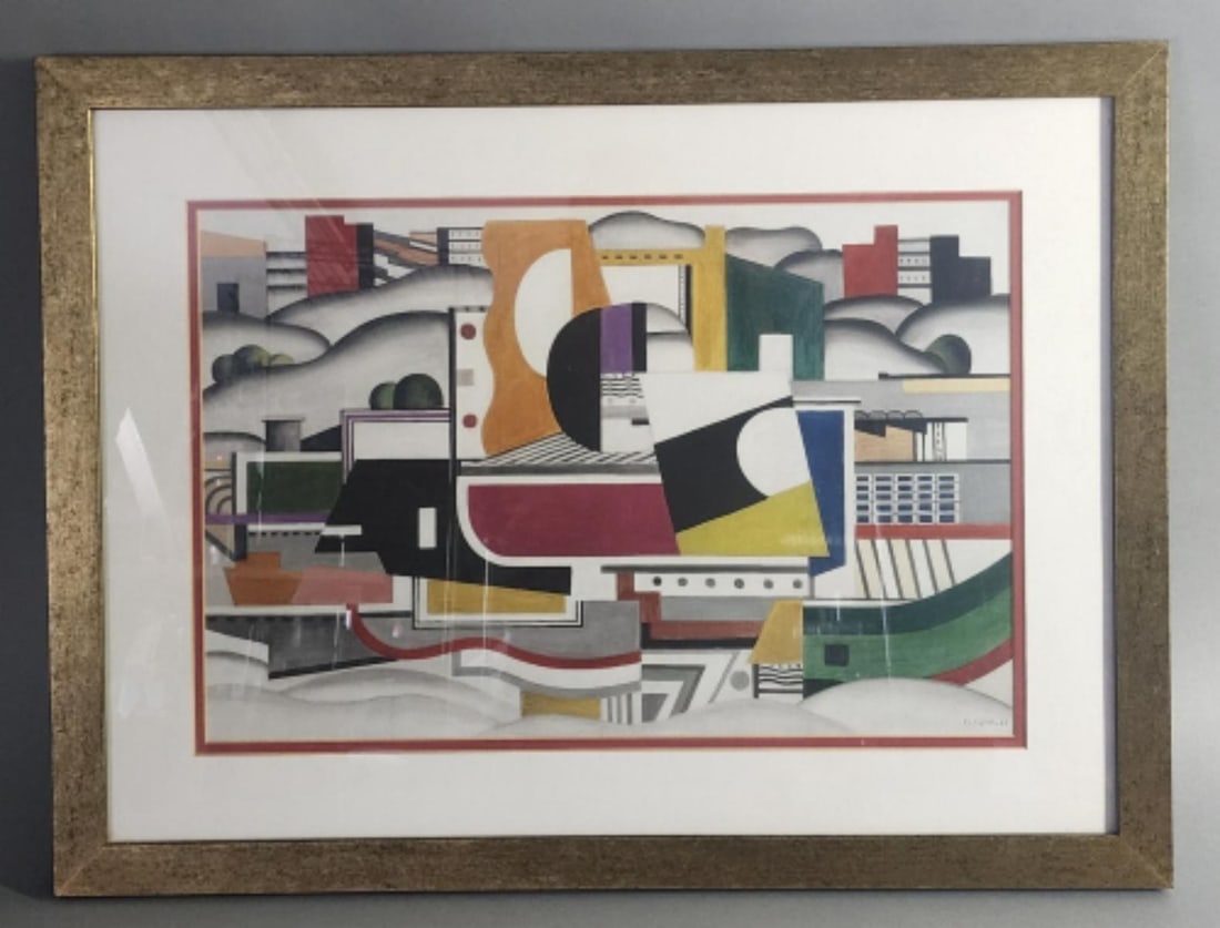 Fernand Leger "The Large Tugboat" Print (1 of 3)