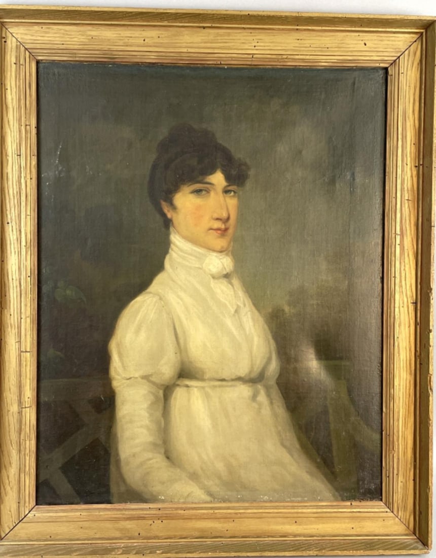 19th C. Portrait of a Lady (1 of 6)
