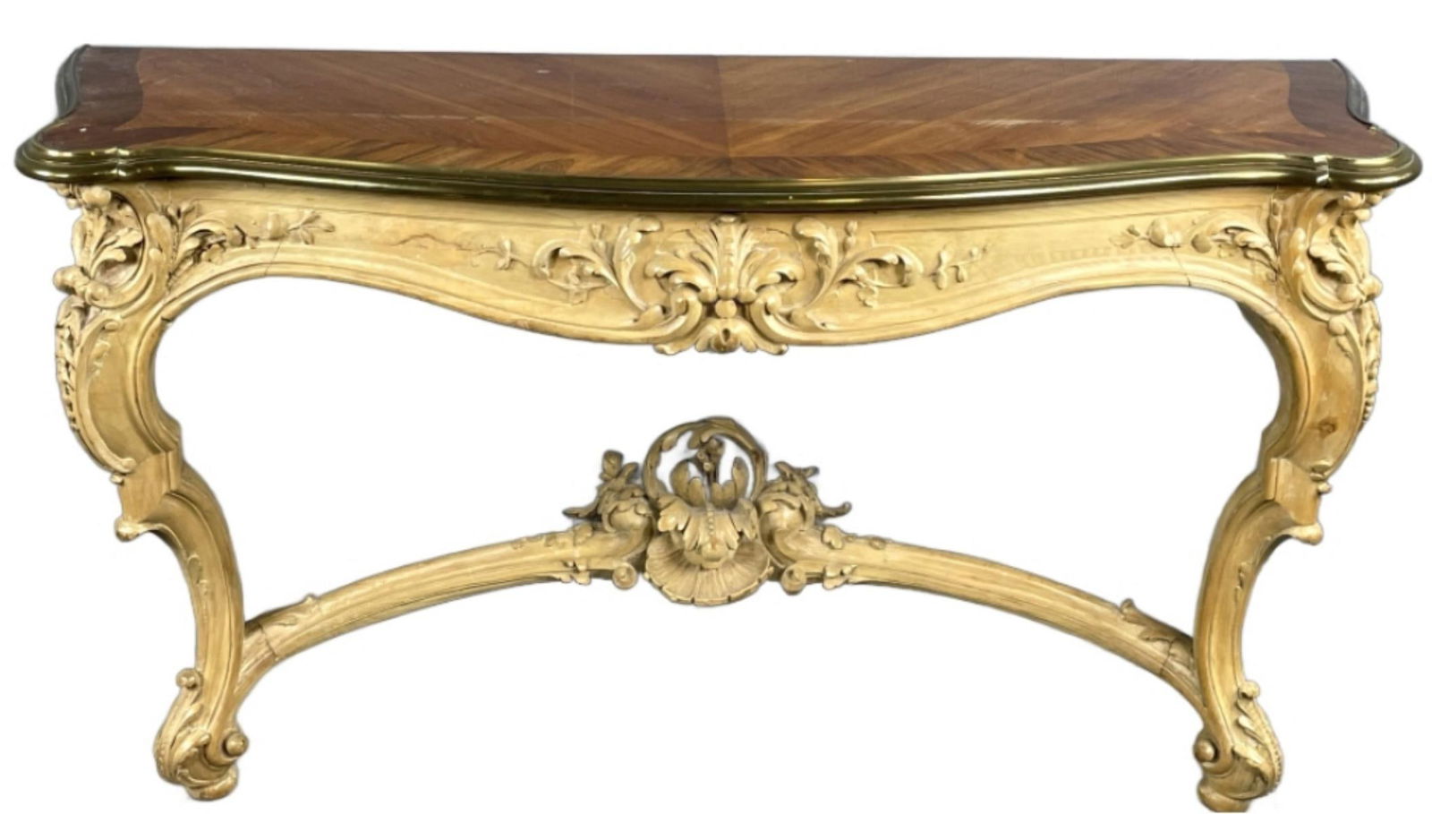 Highly Carved Louis XV Style Console (1 of 7)
