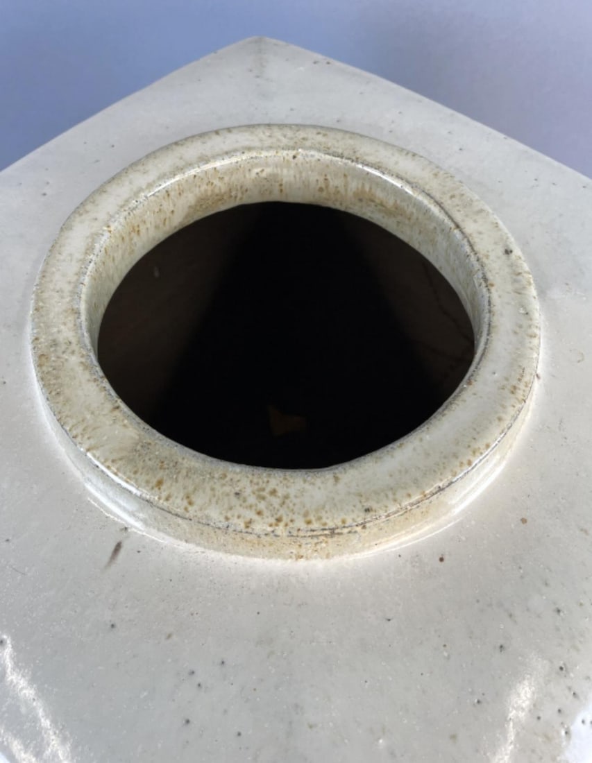 Large Lidded Ceramic Vase - 3