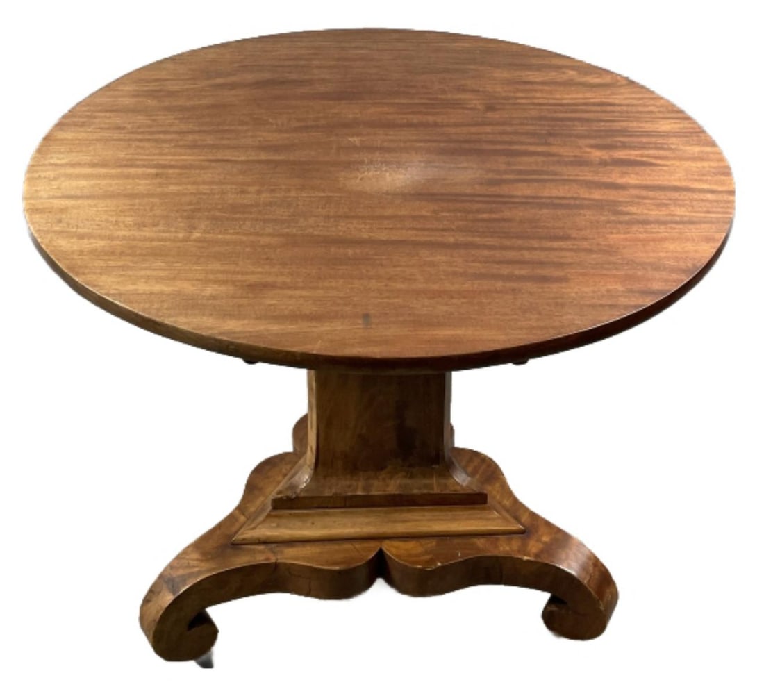Empire Mahogany Tilt Top Table (1 of 5)