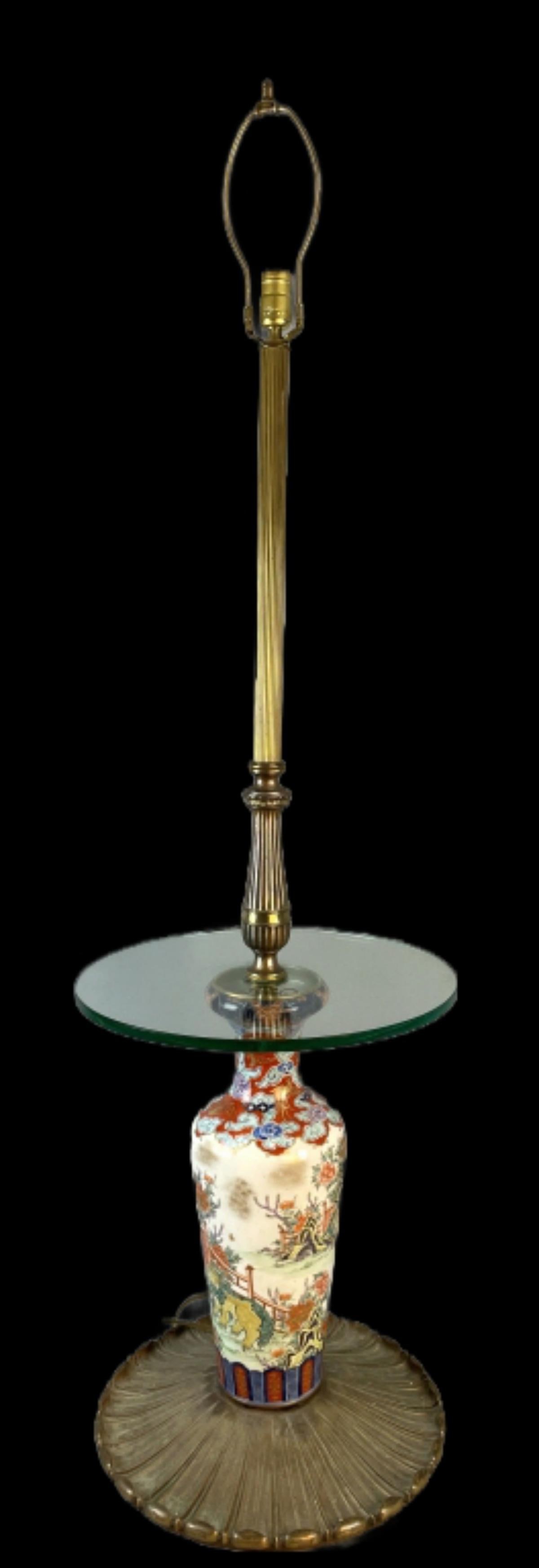 Chinese Porcelain Table Lamp (1 of 9)