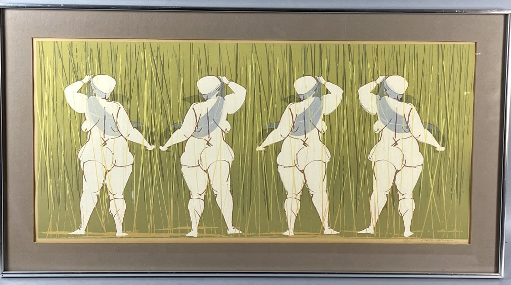 Robert W. Brown Signed Lithograph