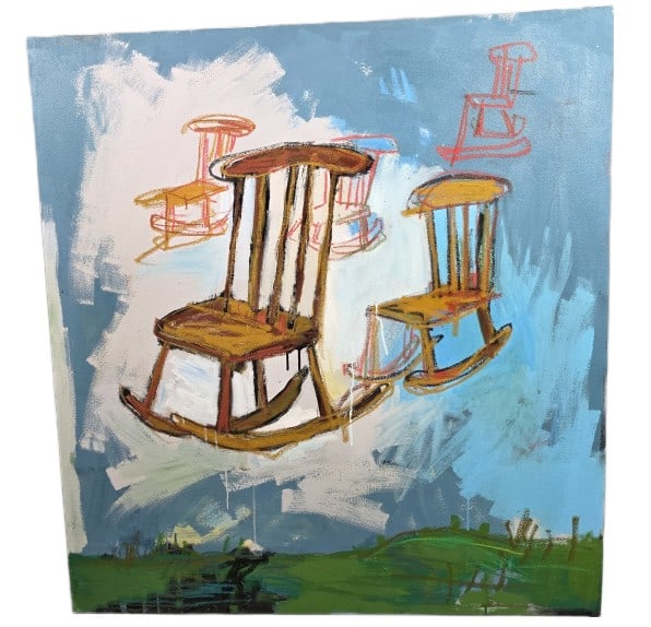 Ian Davis "#4 Floating Rocking Chairs (1 of 5)