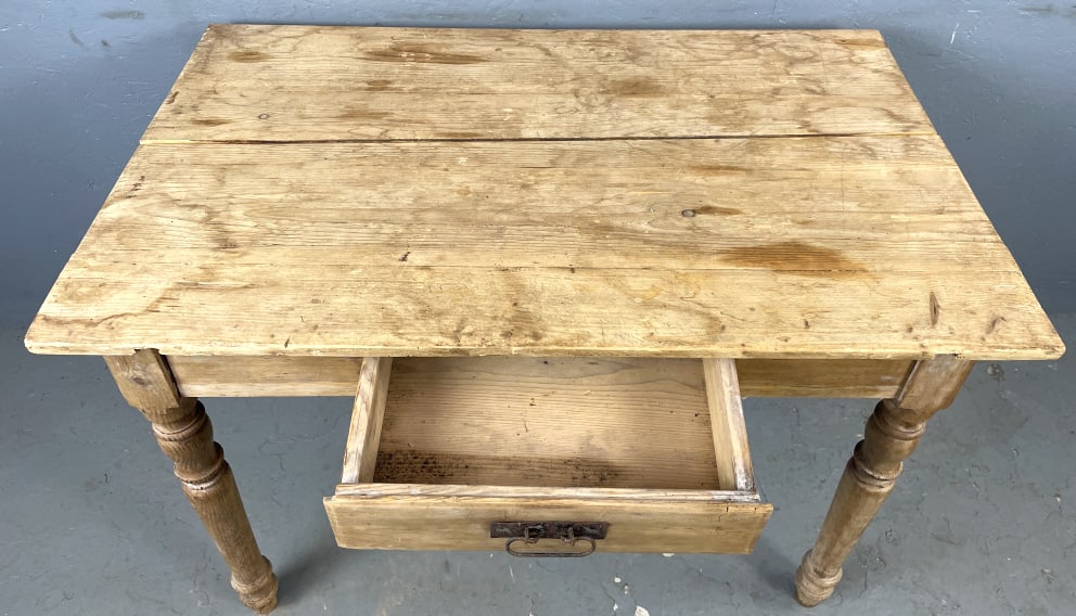 Rustic Pine Farmhouse Table - 2
