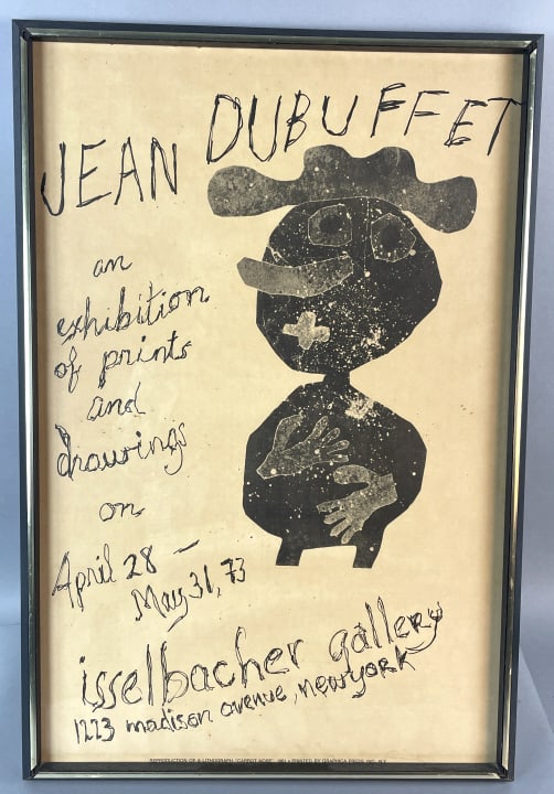 Jean Dubuffet Exhibition Poster (1 of 5)