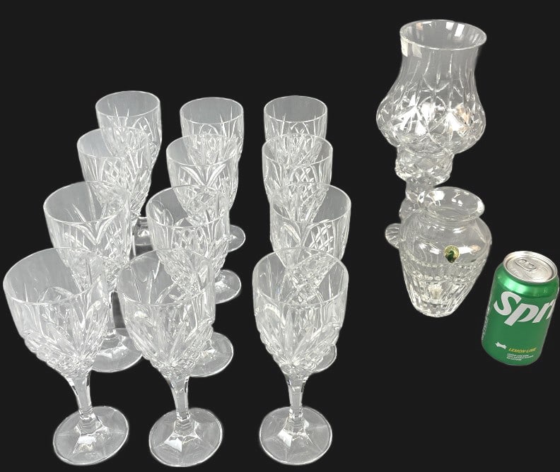 Set of 12 Water Glasses w/ Others (1 of 4)