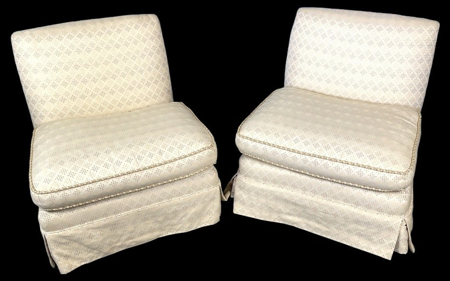 Pair of Upholstered Side Chairs (1 of 5)