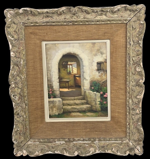 Charles Perron Titled “Interior" Painting (1 of 6)