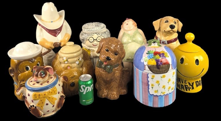 Large Grouping of Cookie Jars (1 of 20)