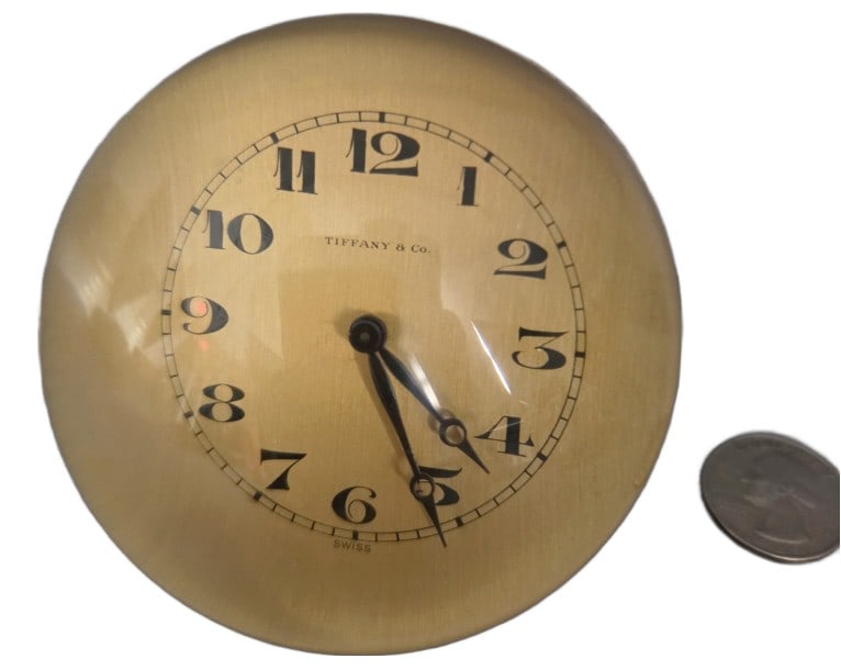 Tiffany & Co. Spherical Desk Clock (1 of 5)
