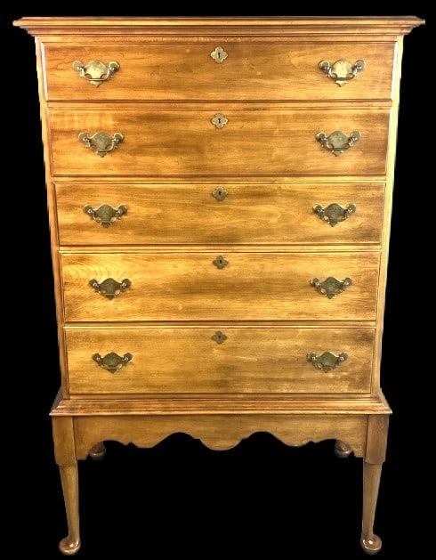 Cherry Highboy MFG. by Statton (1 of 7)