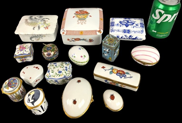 Limoges & Others Trinket Boxes (1 of 10)