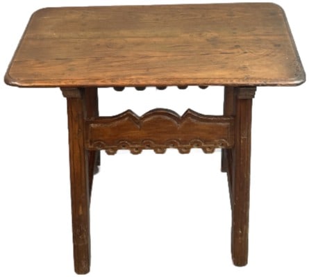 18th C. French Walnut Side Table (1 of 6)