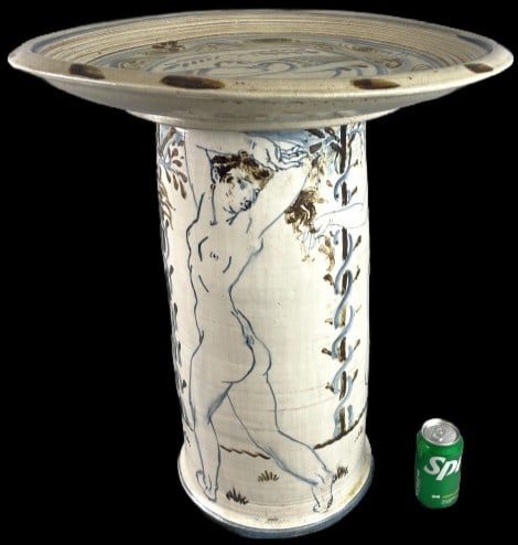 Seth Cardew (British, 20th Century) Birdbath (1 of 6)