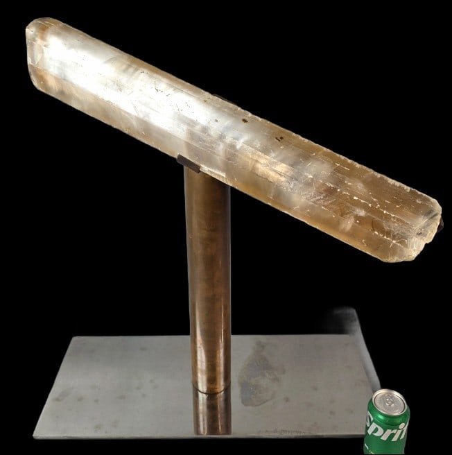 Rock Crystal Mounted on Adjustable Stand (1 of 6)
