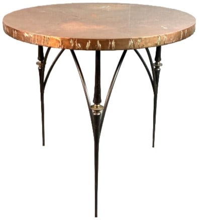After Sofield Copper Clad Top Side Table (1 of 4)