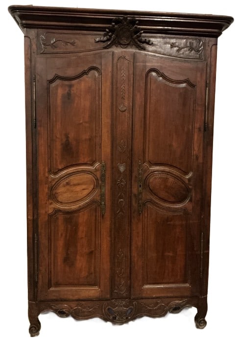 18th Century French Provincial Armoire (1 of 6)