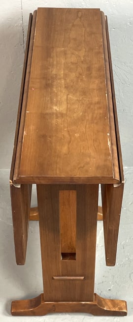 Stickley Walnut Drop Leaf Table - 2