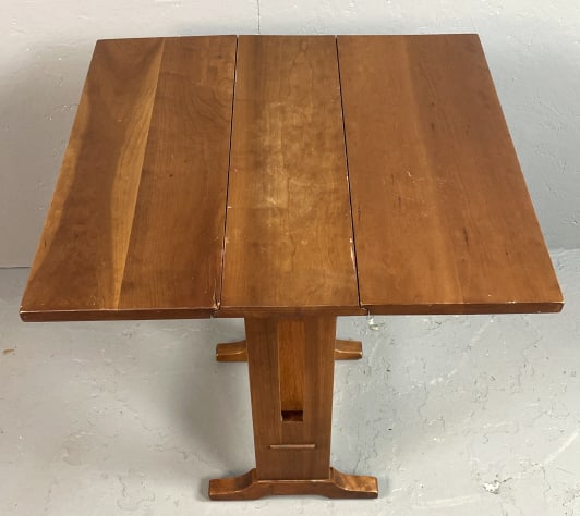 Stickley Walnut Drop Leaf Table - 3