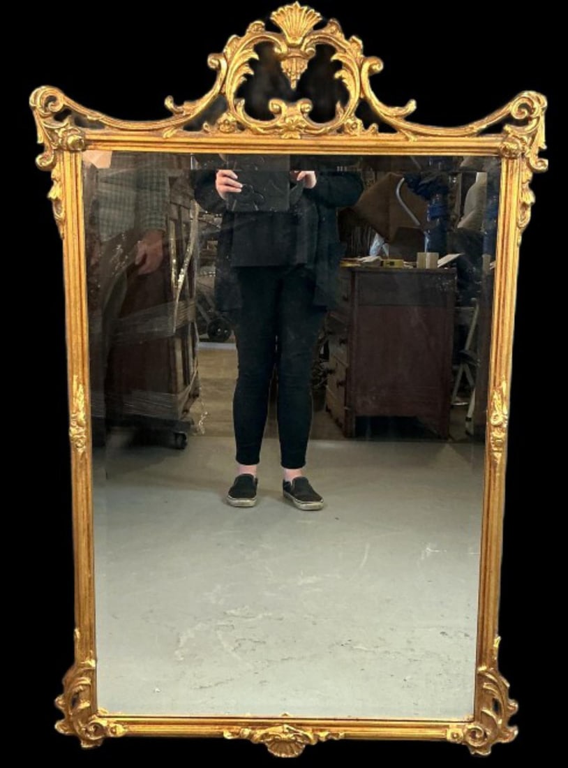 Georgian Style Gilt Wood Mirror (1 of 6)