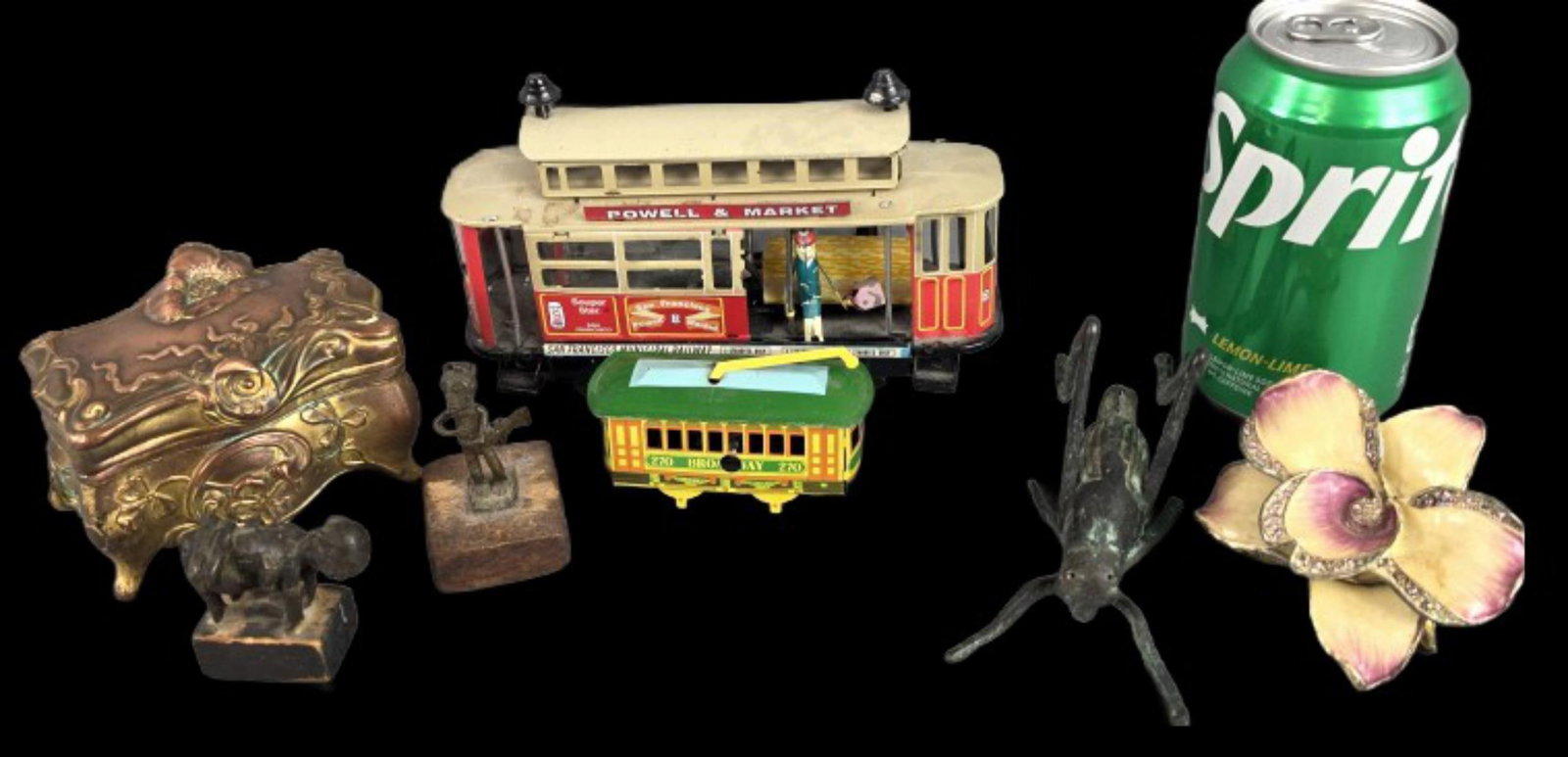 Grouping of Tin Toys & Other Items (1 of 11)