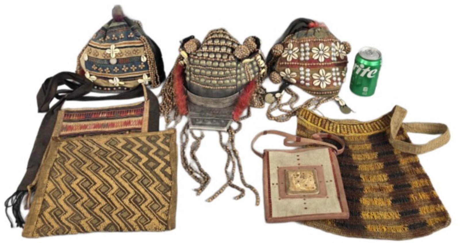 Asian Tribal Headdresses & Textiles (1 of 15)