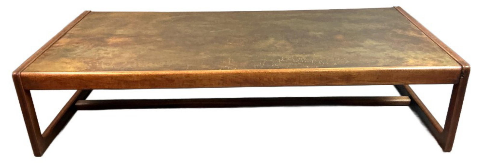 After Lunstead Walnut Copper Coffee Table (1 of 5)