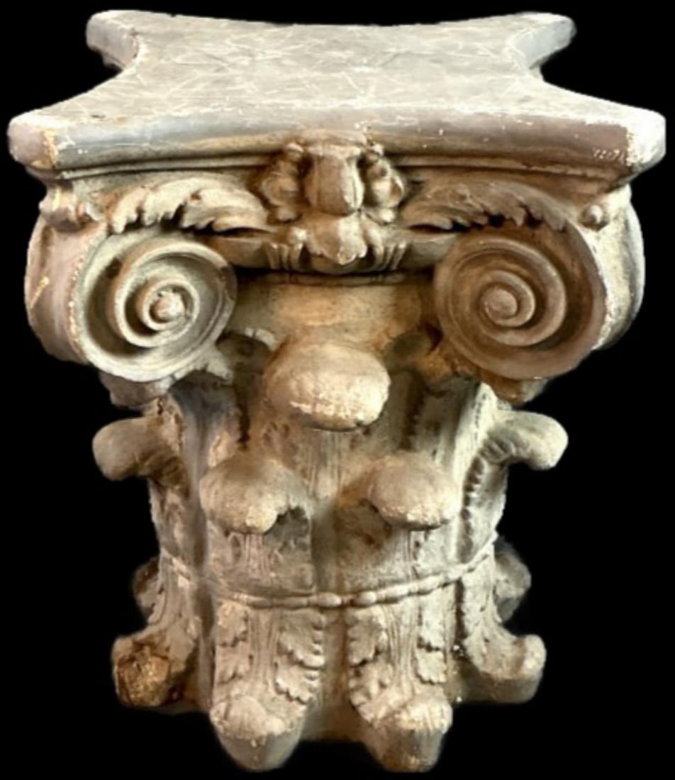 Fiberglass Corinthian Style Pedestal (1 of 4)