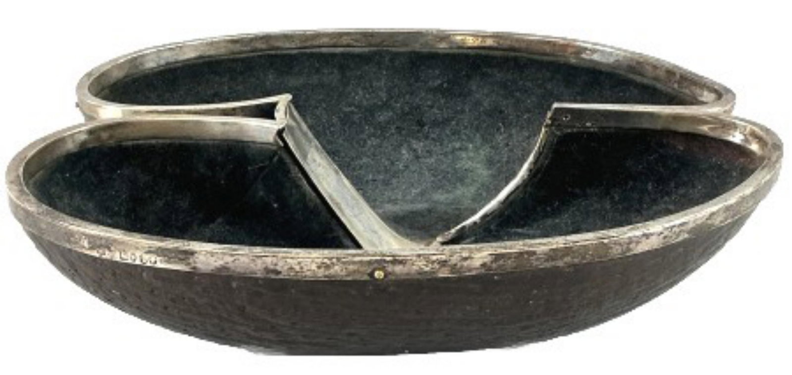 19th C. Coco De Mer English Sterling Silver Bowl (1 of 7)