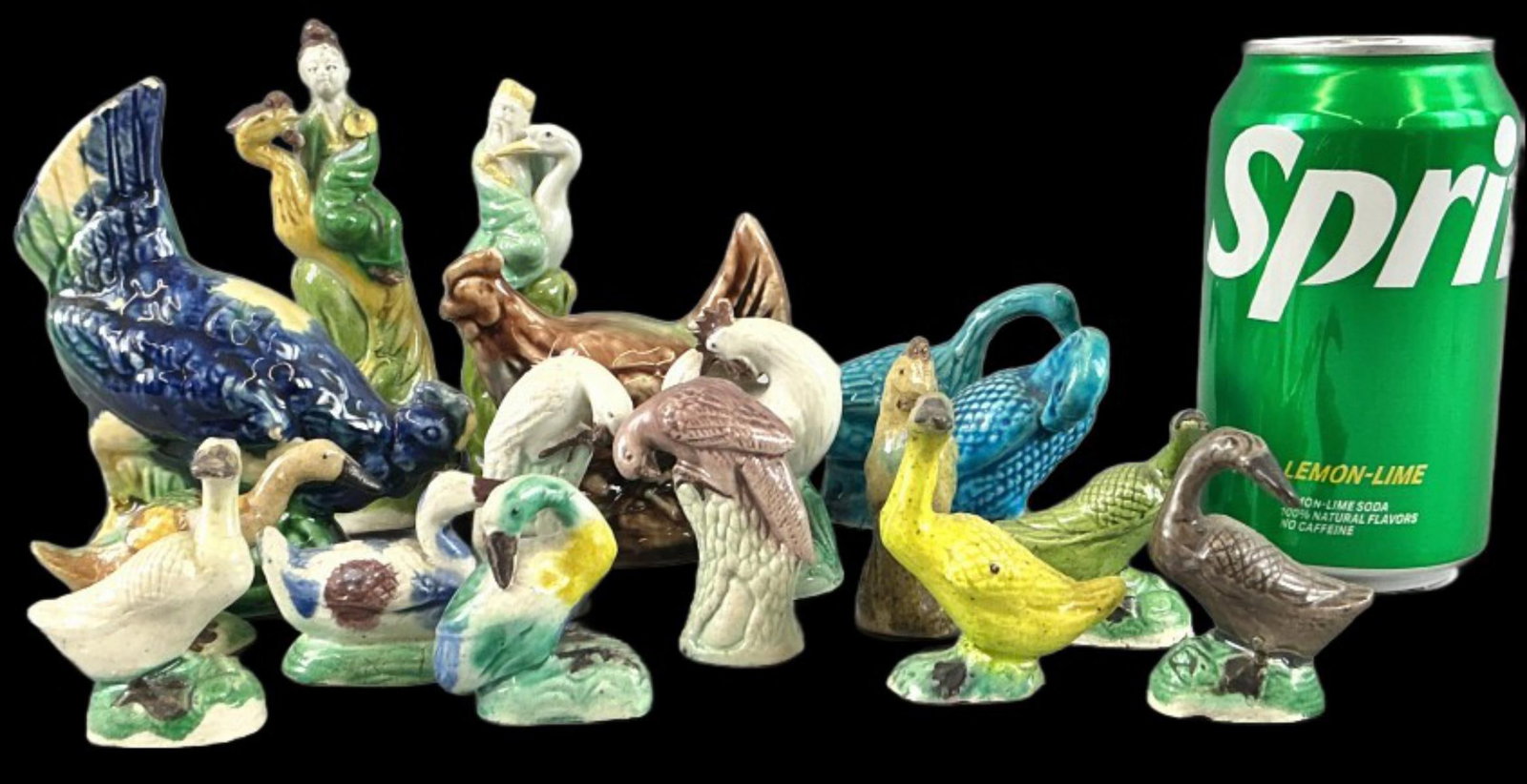 Grouping of Porcelain & Ceramic Bird Figurines (1 of 8)