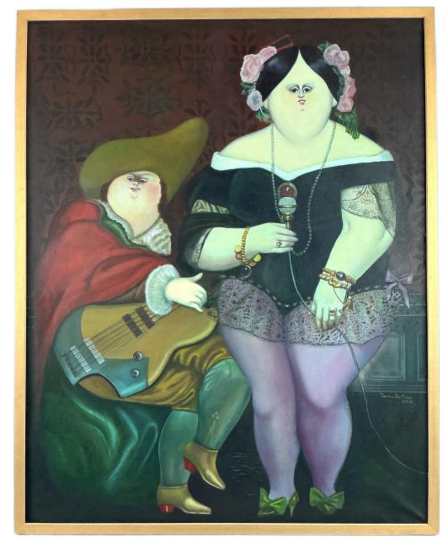 Norha Beltran (Bolivian, b. 1929) Oil Painting (1 of 6)