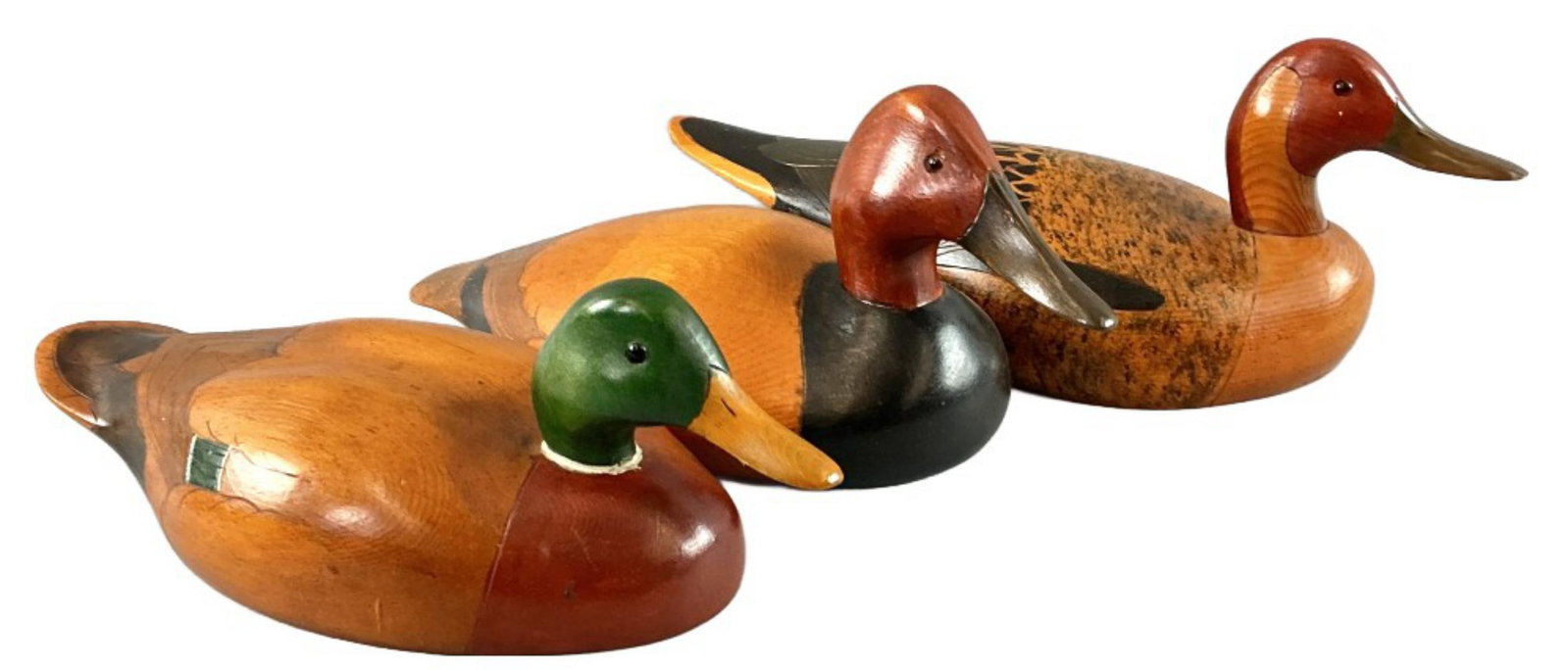 Group 3 J Buck (American, 20th C) Duck Decoys (1 of 5)