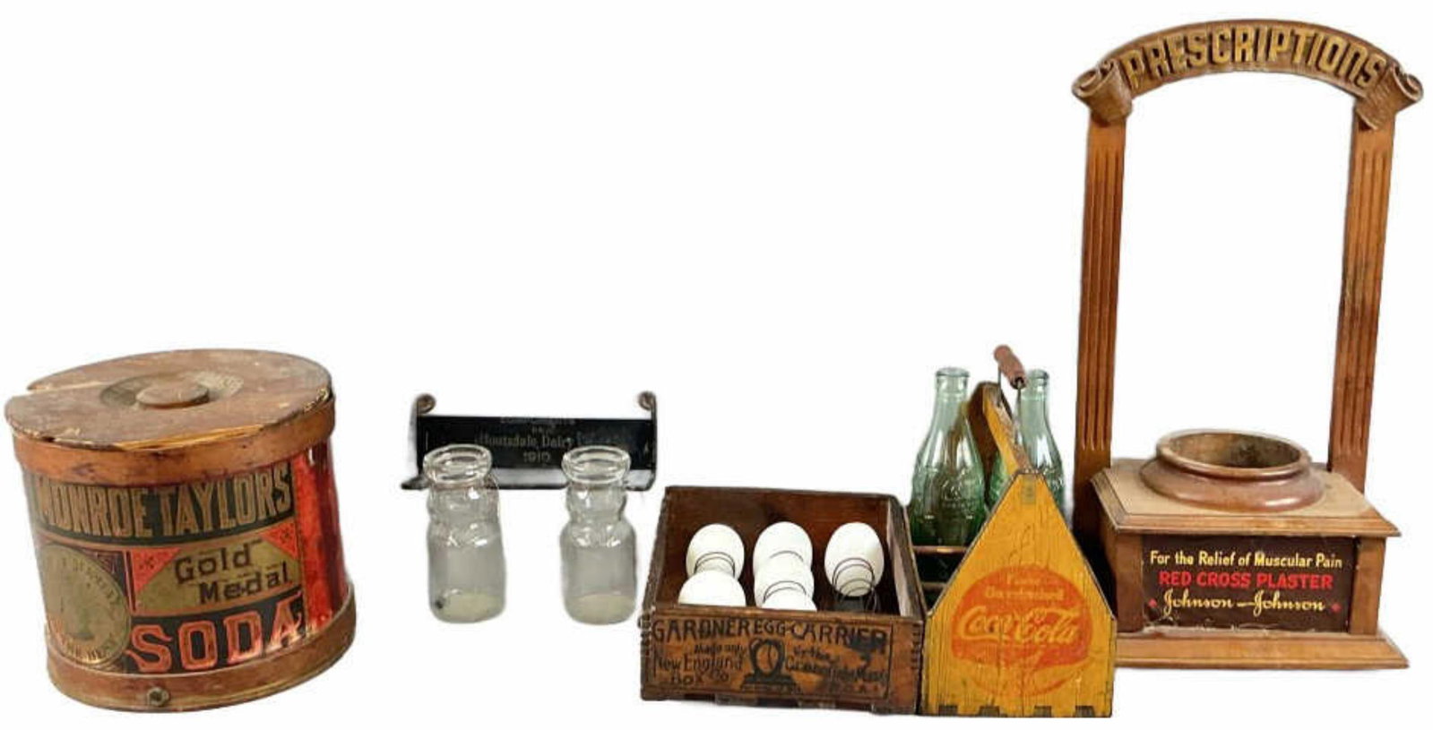 Group of Advertising Crates & Displays (1 of 6)