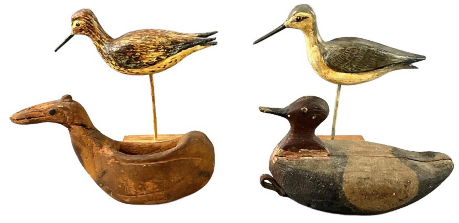 Group of Antique Folk Art Decoy & Others (1 of 8)