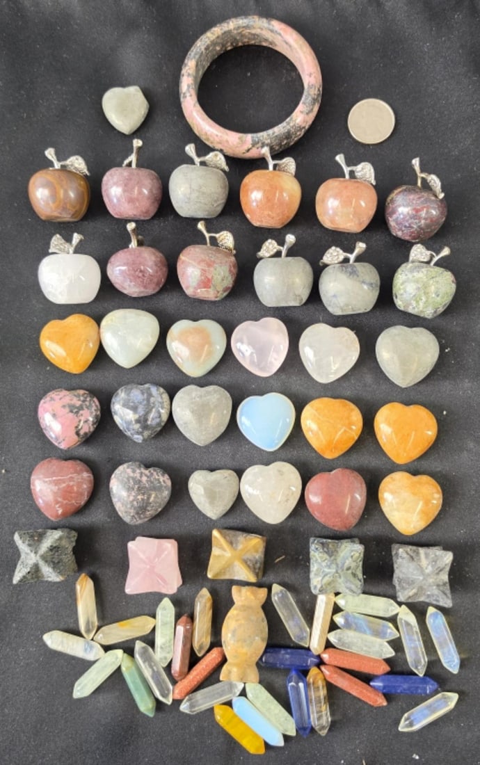 Carved Semi Precious Stone Articles (1 of 4)
