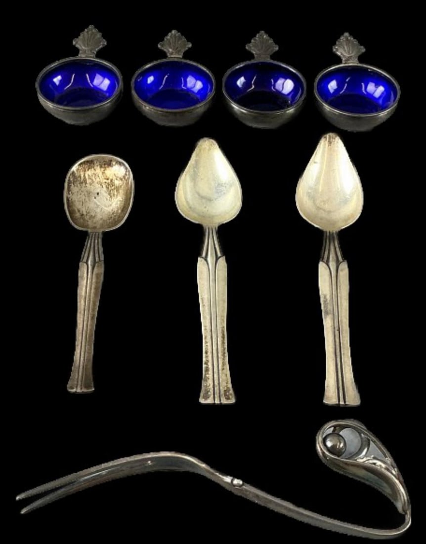 Group of Georg Jensen, Andersen Sterling Silver (1 of 10)