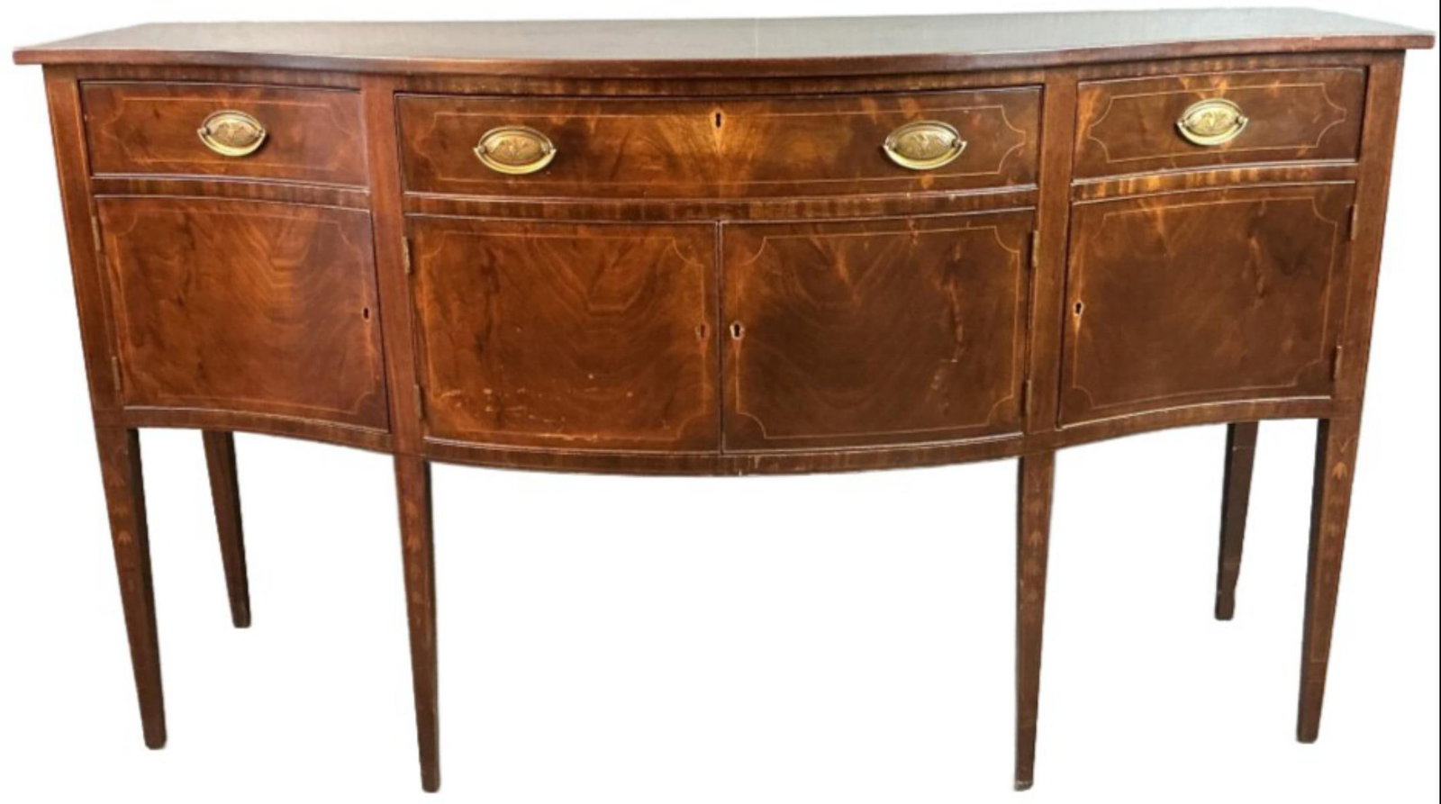 Federal Style Mahogany Sideboard (1 of 8)