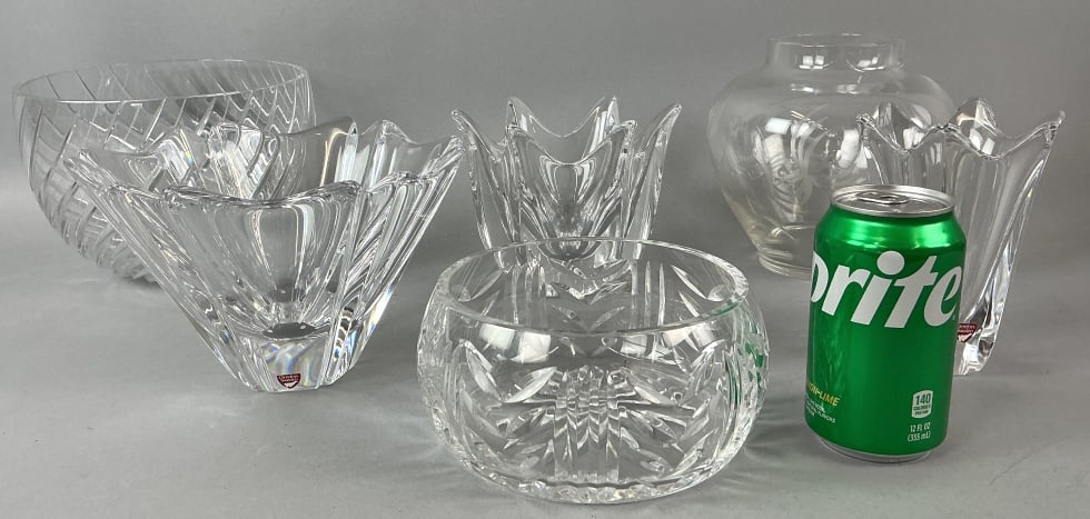 Grouping of Waterford & Orrefors Crystal (1 of 5)