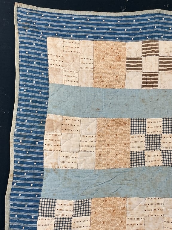 Antique Patchwork Quilt Block - 4