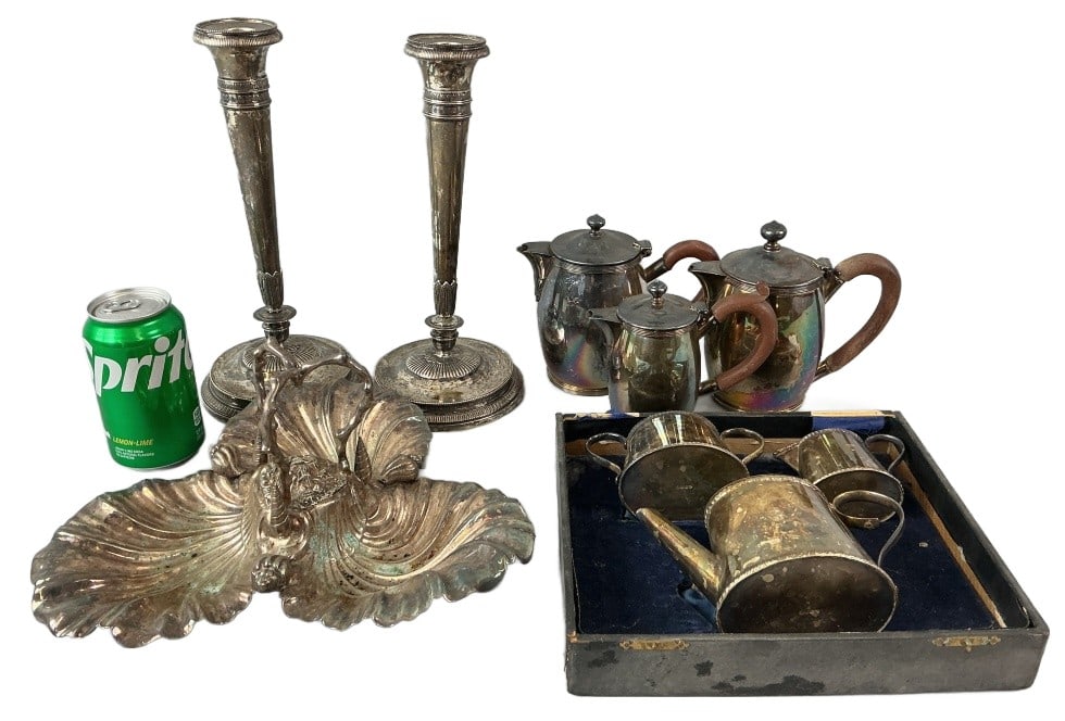 Grouping of Silver Plated Articles (1 of 6)