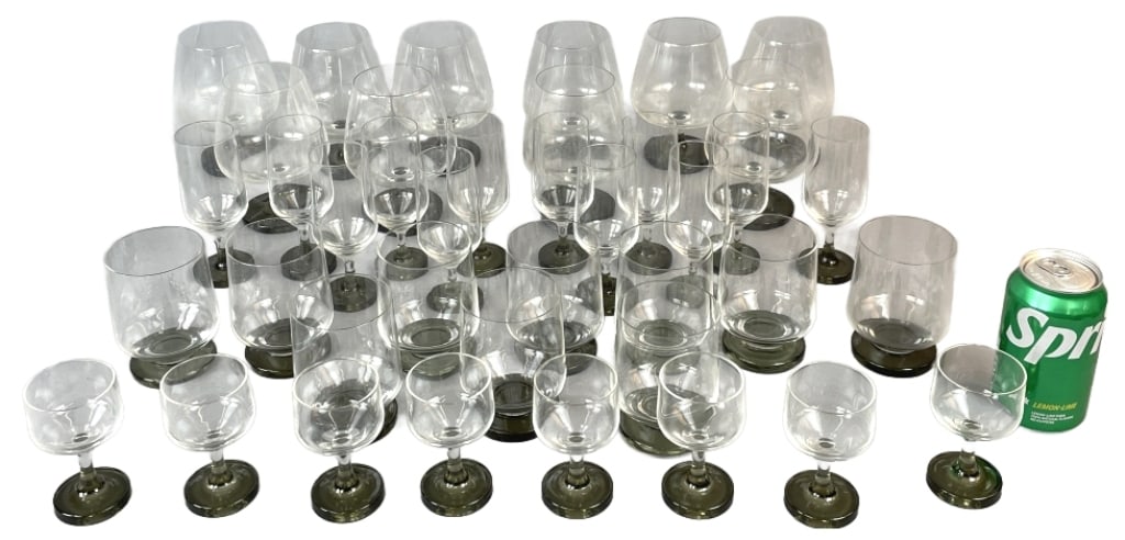 Group of Rosenthal Variation Smoke Glass (1 of 4)