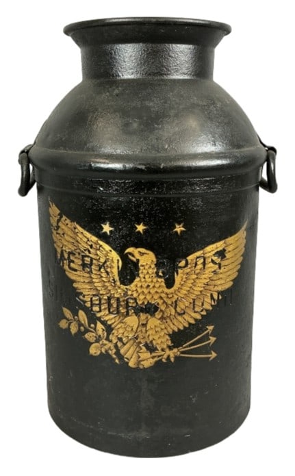 Large Americana Steel Dairy Milk Can (1 of 5)