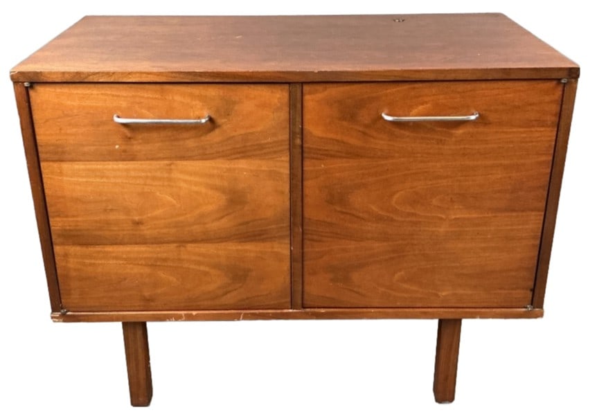 Mid Century Modern Jens Risom Style Cabinet (1 of 5)