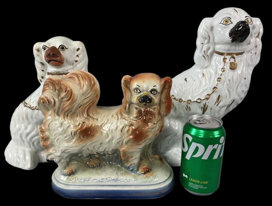 Grouping of English Staffordshire Spaniels (1 of 7)
