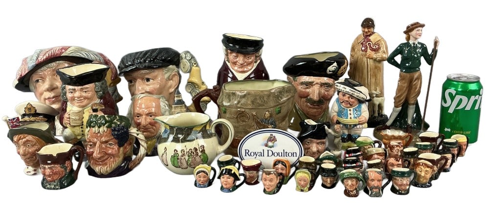 Grouping of Royal Doulton Jugs & Other Articles (1 of 7)