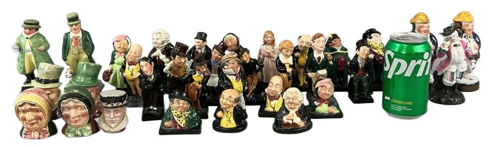 Large Grouping Royal Doulton & Other Figurines (1 of 4)