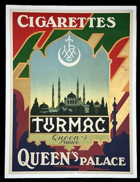 1920s Turmac Cigarette Advertisement Poster (1 of 4)