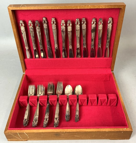 Gorham Sterling Silverware Set (1 of 4)