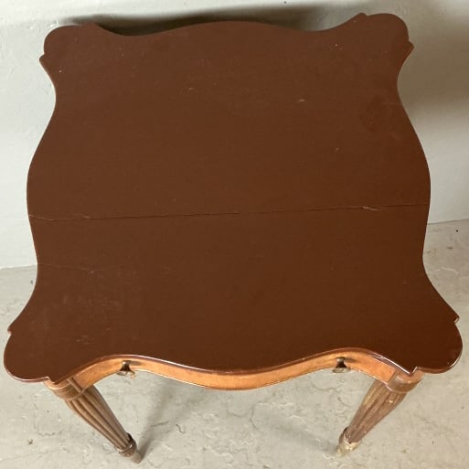 Sheraton Style Maple Side Table - 2